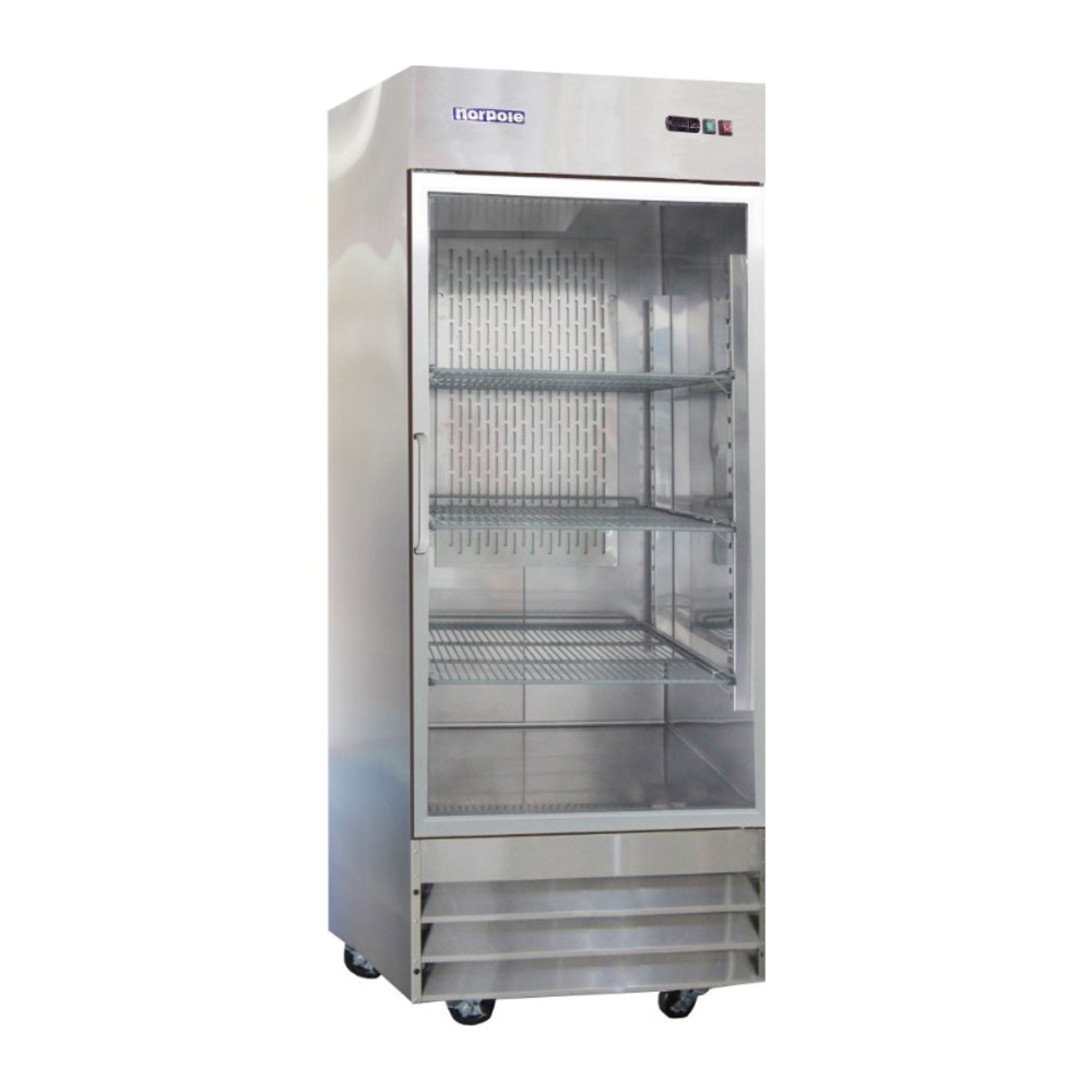 Norpole Stainless Steel Reach-In Refrigerator & Freezer, model NP1R-G