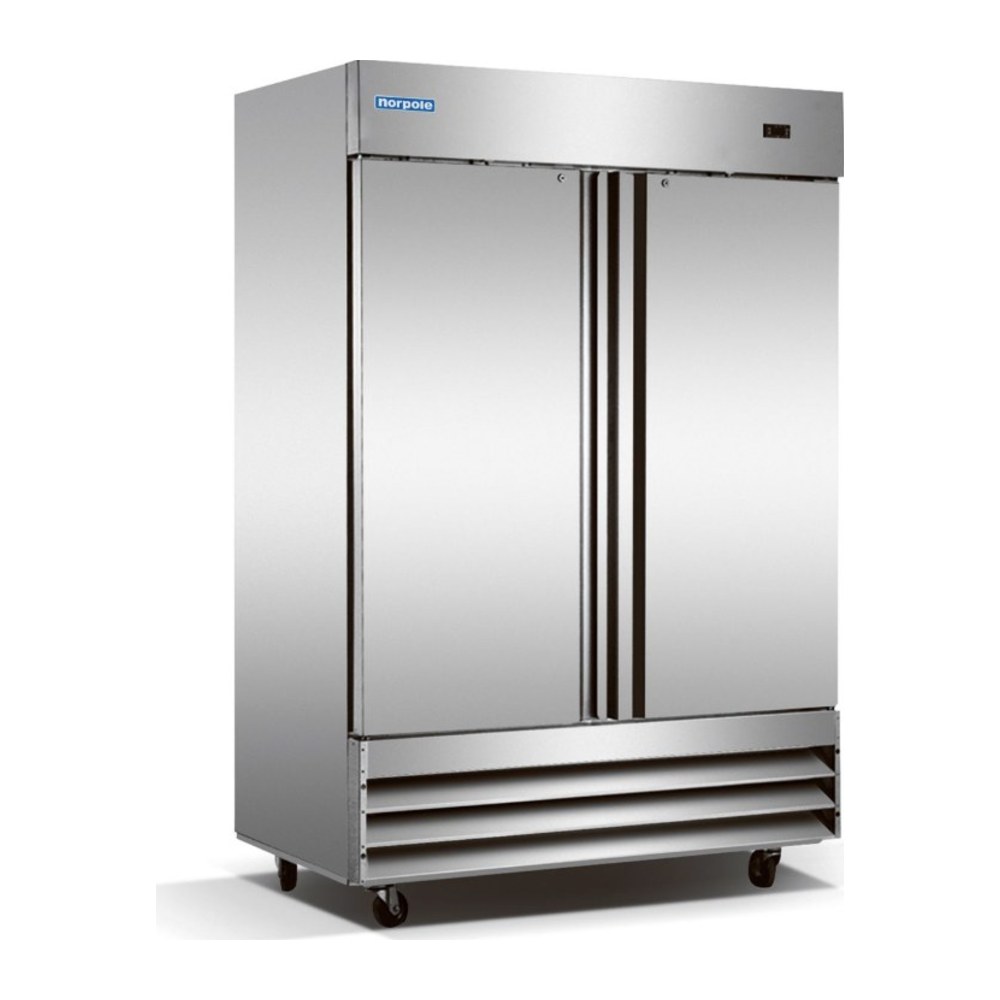 Norpole Stainless Steel Reach-In Refrigerator & Freezer, model NP2R